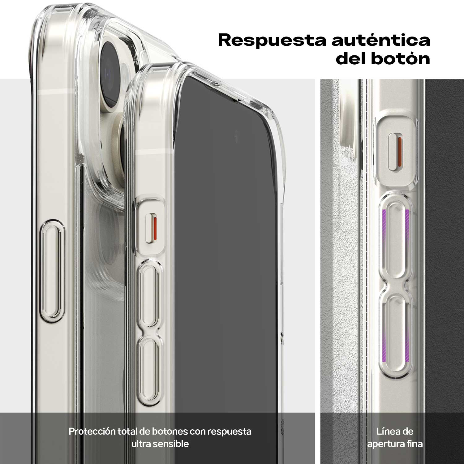 Case Ringke Fusion iPhone 15 Plus - Ringke - Funda1 - 3 - 4 / CRFIPH15PL - CDastore