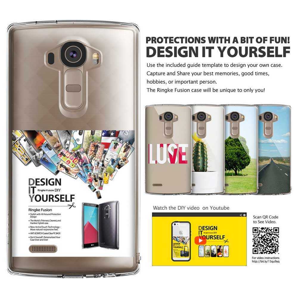 Case Ringke Fusion LG G4 - Clear (OPENBOX) - Ringke - Funda/ CRFGLGG4 - COBXDastore