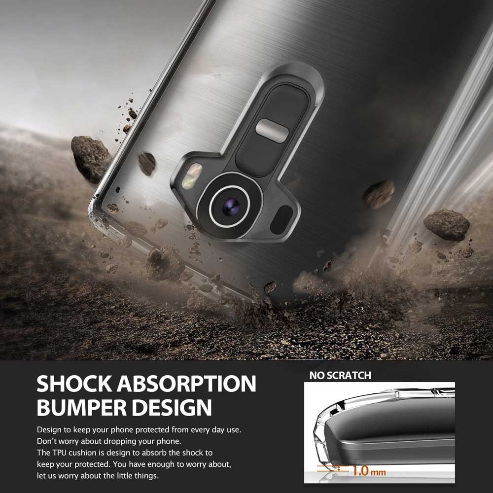 Case Ringke Fusion LG G4 - Clear (OPENBOX) - Ringke - Funda/ CRFGLGG4 - COBXDastore