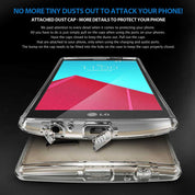 Case Ringke Fusion LG G4 - Clear (OPENBOX) - Ringke - Funda/ CRFGLGG4 - COBXDastore