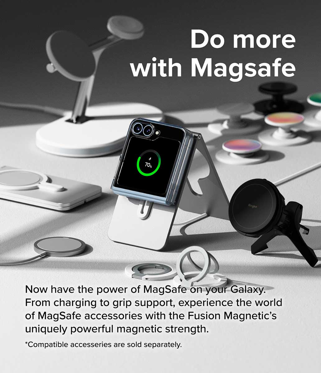 Case Ringke Fusion Magnetic Galaxy Z Flip6 (MagSafe) - Clear - Ringke - Funda2 - 8 - 8 / CRSFMGZF6 - CDastore