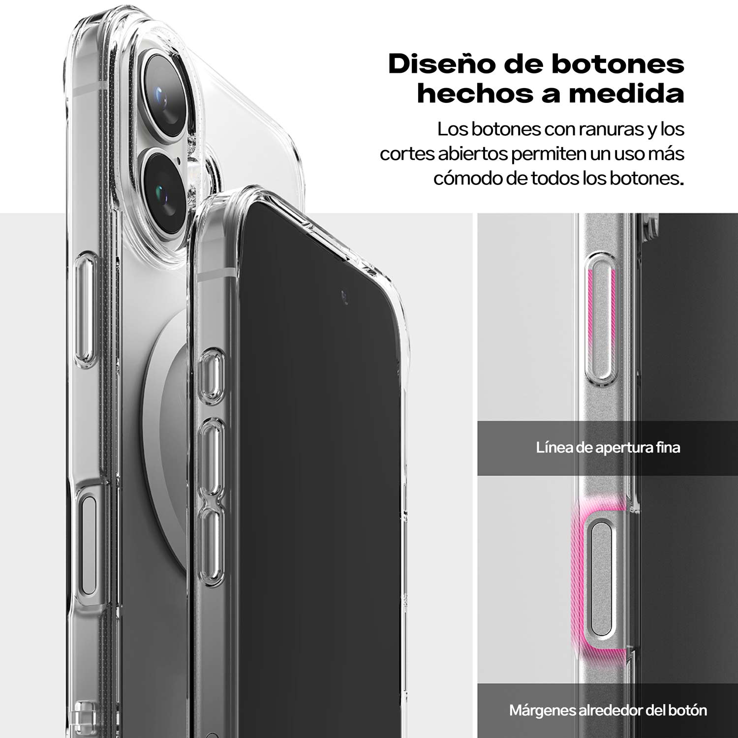Case Ringke Fusion Magnetic iPhone 16 (MagSafe) - Ringke - Funda2 - 4 - 6 / CRFMIPH16 - CLDastore