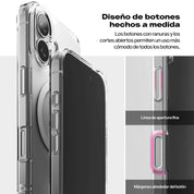 Case Ringke Fusion Magnetic iPhone 16 (MagSafe) - Ringke - Funda2 - 4 - 6 / CRFMIPH16 - CLDastore