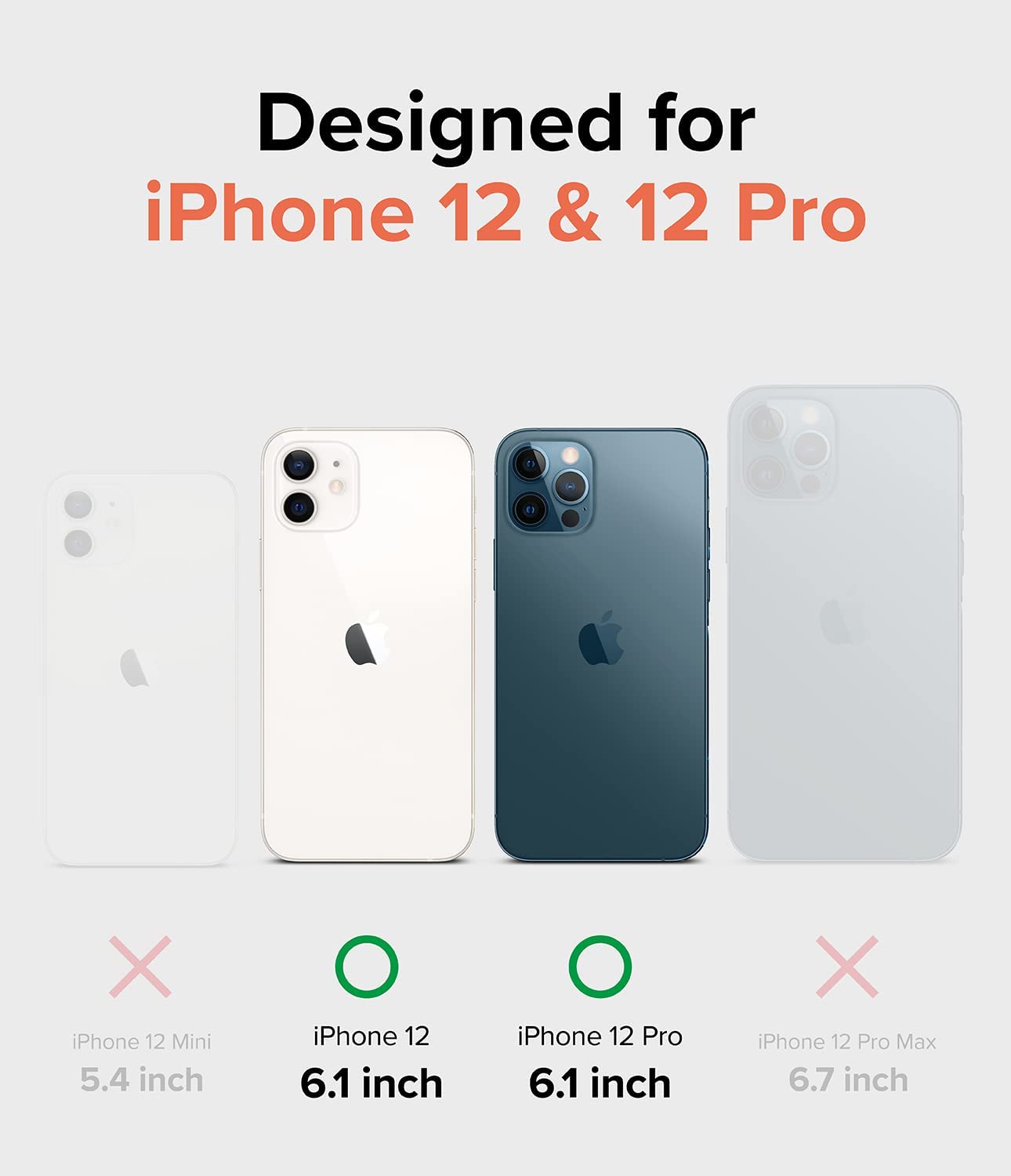 Case Ringke Fusion Magnetic Matte iPhone 12 / 12 Pro (Magsafe) - Ringke - Funda10 / CRFMIPH12PDastore