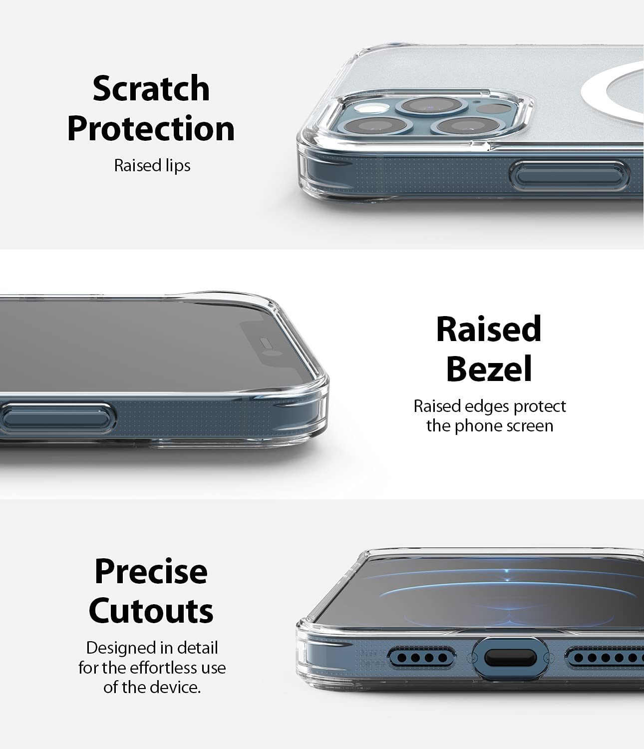Case Ringke Fusion Magnetic Matte iPhone 12 / 12 Pro (Magsafe) - Ringke - Funda10 / CRFMIPH12PDastore