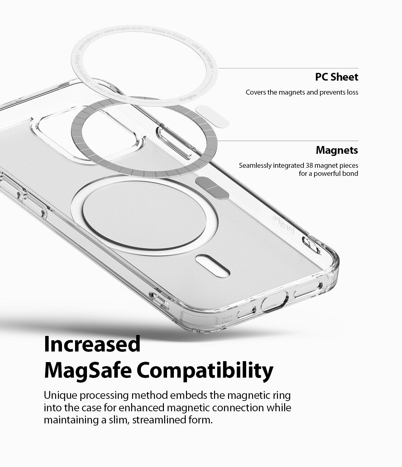 Case Ringke Fusion Magnetic Matte iPhone 12 / 12 Pro (Magsafe) - Ringke - Funda10 / CRFMIPH12PDastore