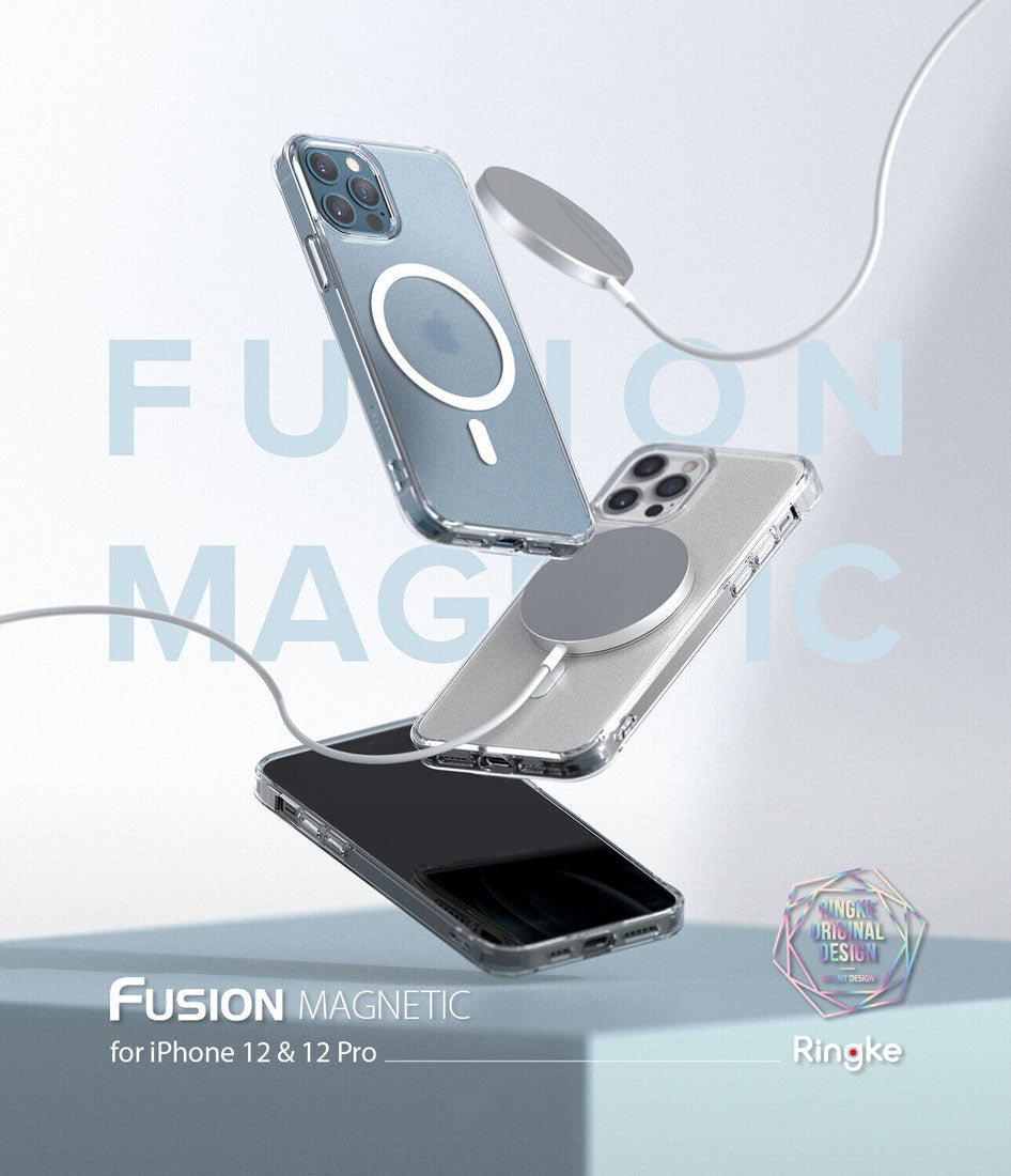 Case Ringke Fusion Magnetic Matte iPhone 12 / 12 Pro (Magsafe) - Ringke - Funda10 / CRFMIPH12PDastore