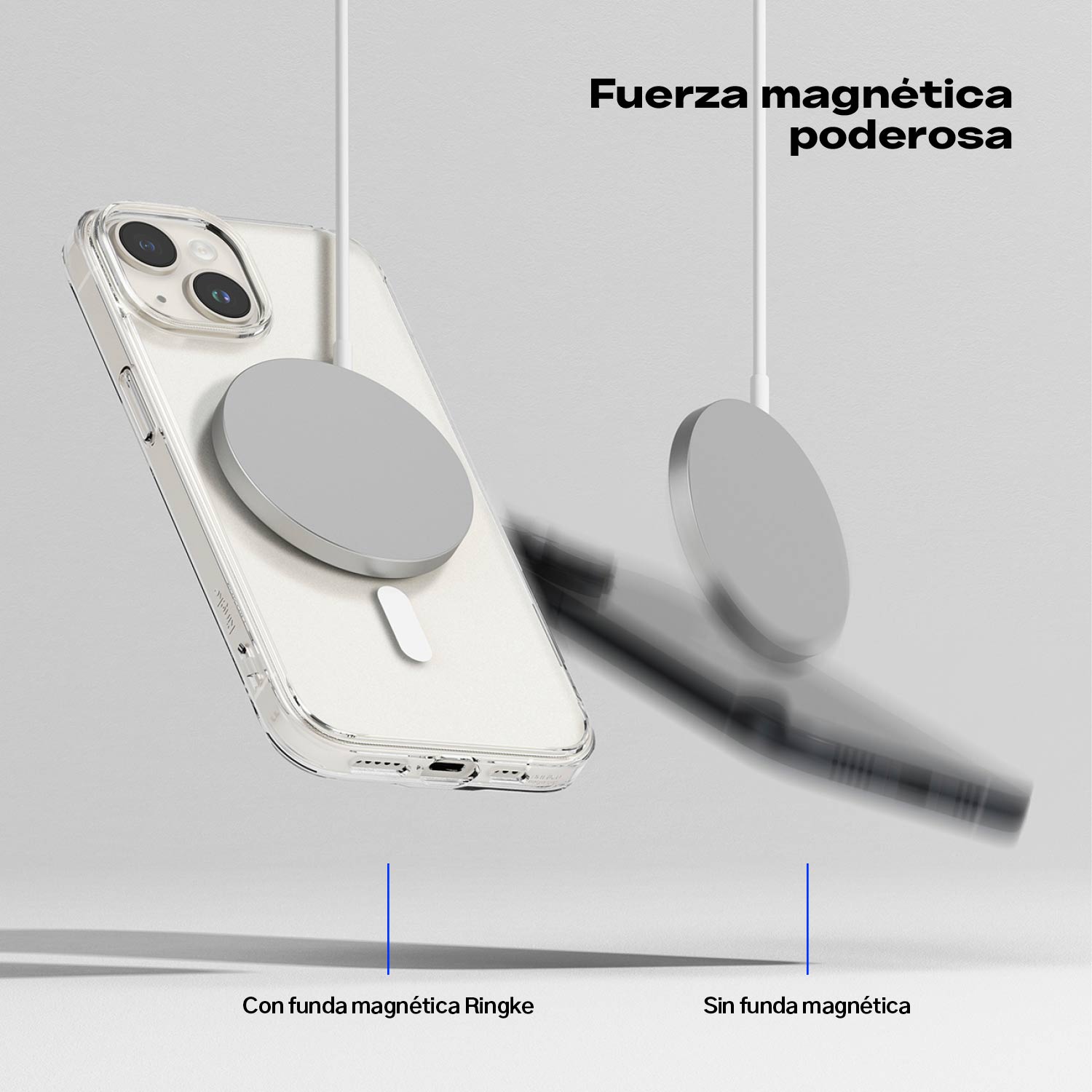 Case Ringke Fusion Magnetic Matte iPhone 15 (MagSafe) - Ringke - Funda1 - 6 - 5 / CRFMIPH15 - MCLDastore
