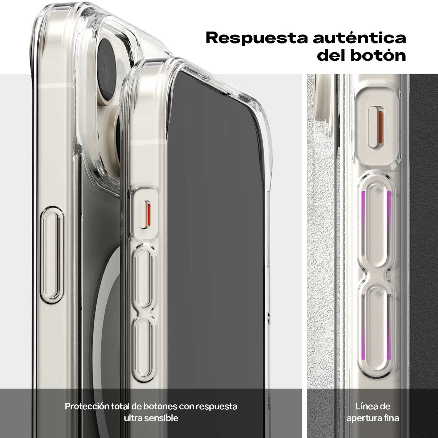 Case Ringke Fusion Magnetic Matte iPhone 15 (MagSafe) - Ringke - Funda1 - 6 - 5 / CRFMIPH15 - MCLDastore