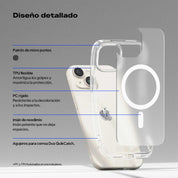 Case Ringke Fusion Magnetic Matte iPhone 15 (MagSafe) - Ringke - Funda1 - 6 - 5 / CRFMIPH15 - MCLDastore