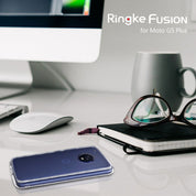 Case Ringke Fusion Moto G5 Plus - Clear (OPENBOX) - Ringke - Funda/ RFMG5PCOBXDastore