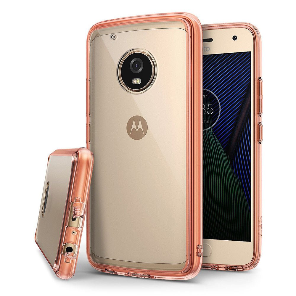 Case Ringke Fusion Moto G5 Plus - Clear (OPENBOX) - Ringke - Funda/ RFMG5PCOBXDastore