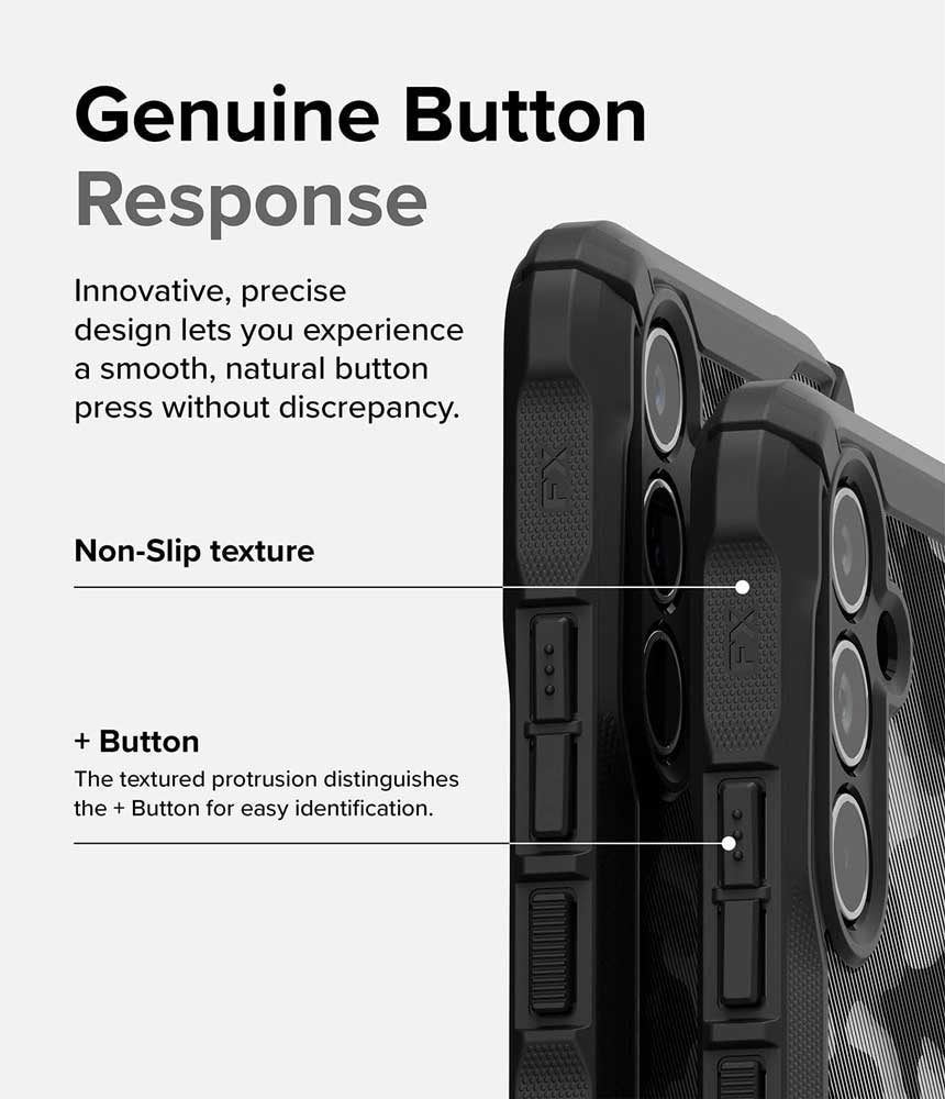 Case Ringke Fusion - X Design Galaxy A54 5G - Camo Black - Ringke - Funda/ CRFXDGA54 - CBDastore