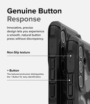 Case Ringke Fusion - X Design Galaxy A54 5G - Camo Black - Ringke - Funda/ CRFXDGA54 - CBDastore