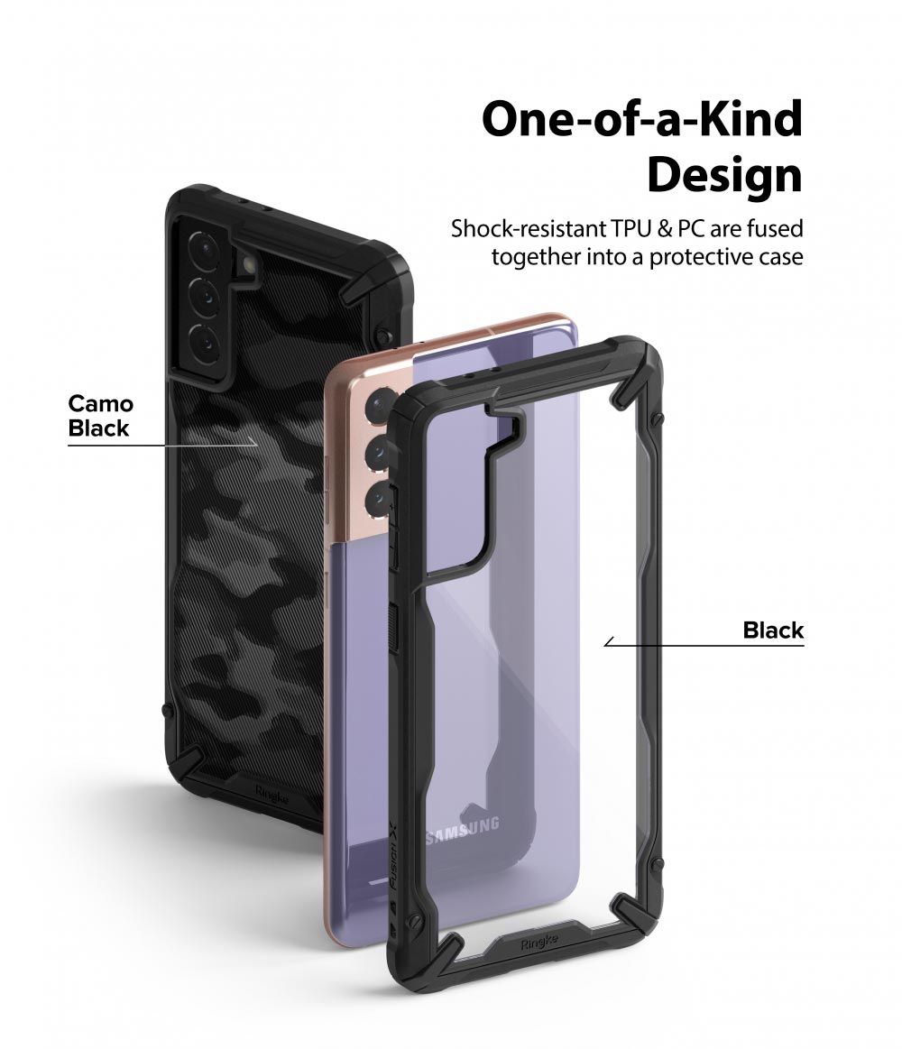 Case Ringke Fusion - X Design Galaxy S21 Plus - Ringke - Funda14 / FUGAS21P - CABLDastore