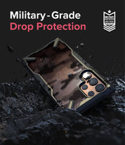 Case Ringke Fusion - X Design Galaxy S22 Ultra - Camo Black - Ringke - Funda2 - 3 - 7 / CRFXDGS22U - CBDastore