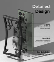 Case Ringke Fusion - X Design Galaxy S23 Ultra - Camo Black - Ringke - Funda1 - 1 - 9 / CRFXDGS23U - CMBCKDastore