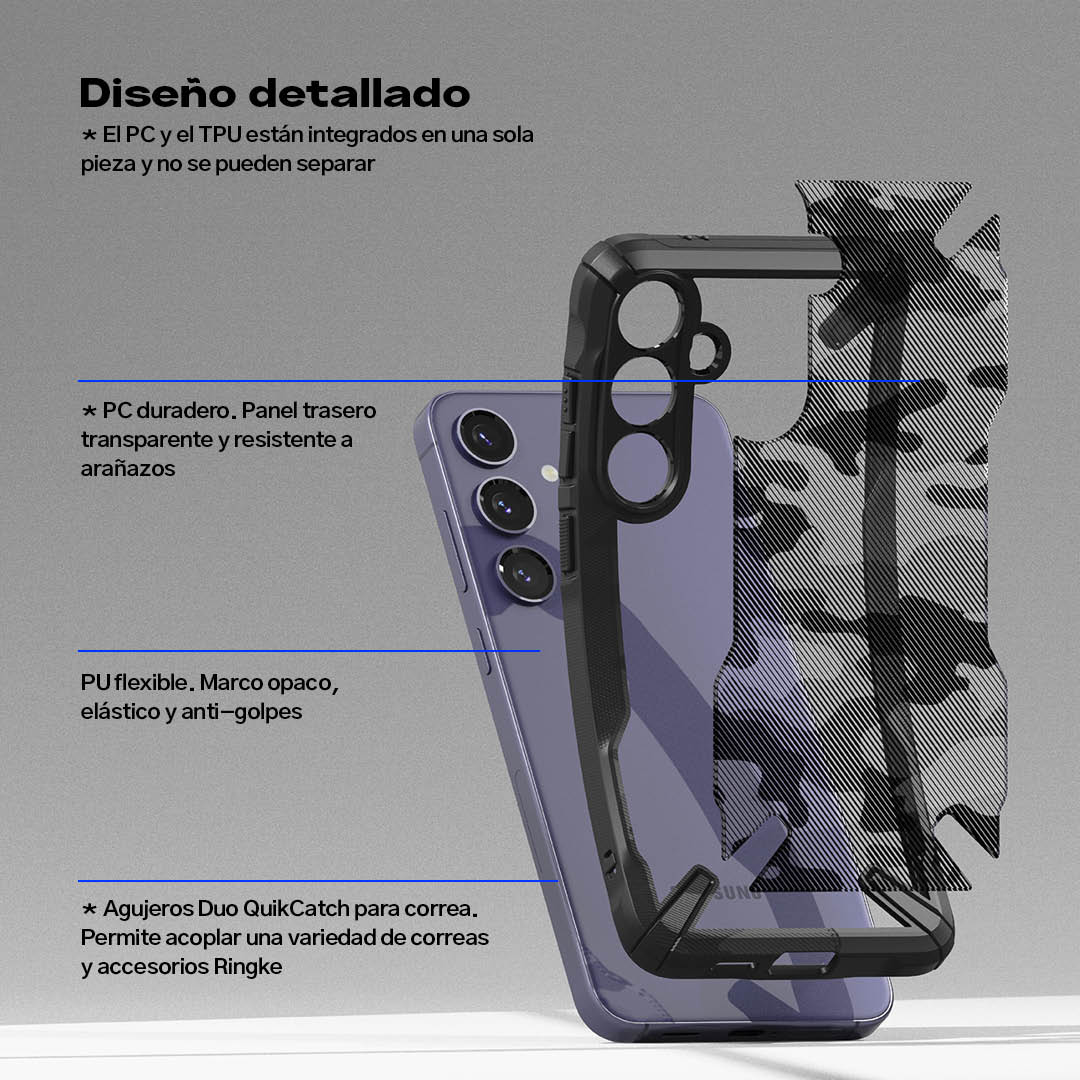 Case Ringke Fusion X Design Galaxy S24 - Ringke - Funda2 - 8 - 9 / CRFXDGS24 - CMBCKDastore