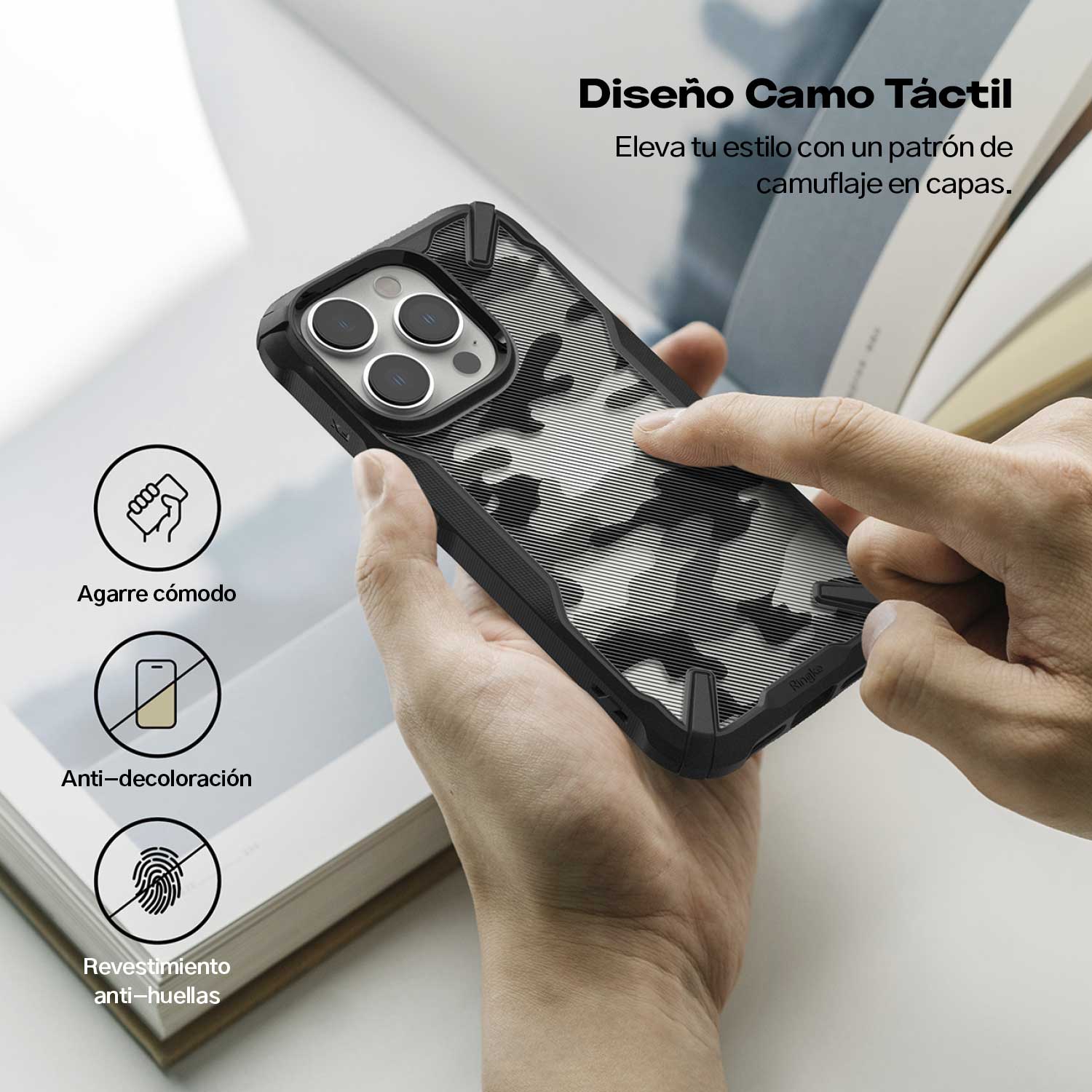 Case Ringke Fusion X Design iPhone 14 Pro Max - Ringke - Funda1 - 4 - 8 / CRFXDIPH14PM - CBDastore