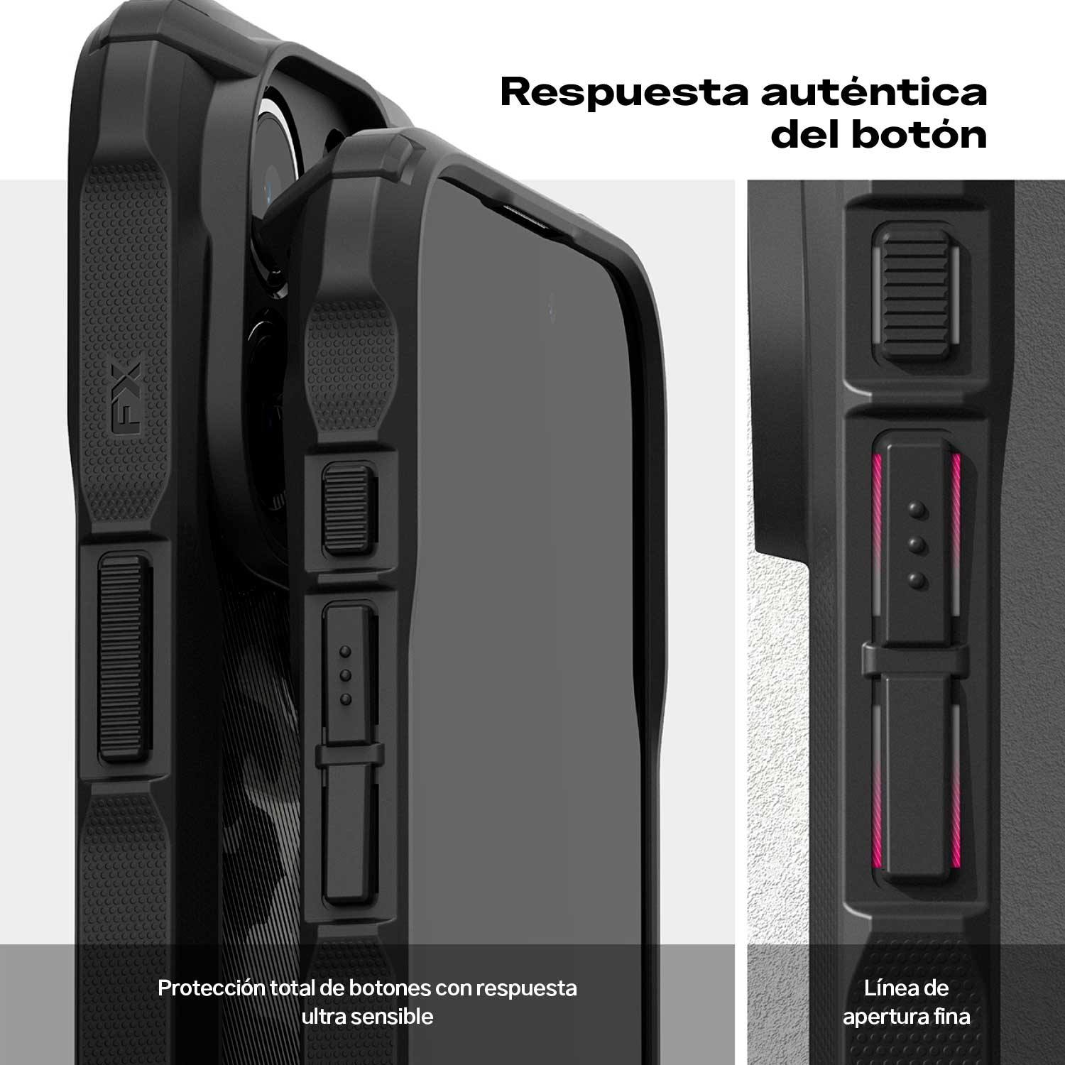 Case Ringke Fusion X Design iPhone 15 Pro - Ringke - Funda1 - 4 - 9 / CRFXDIPH15P - CMBCKDastore