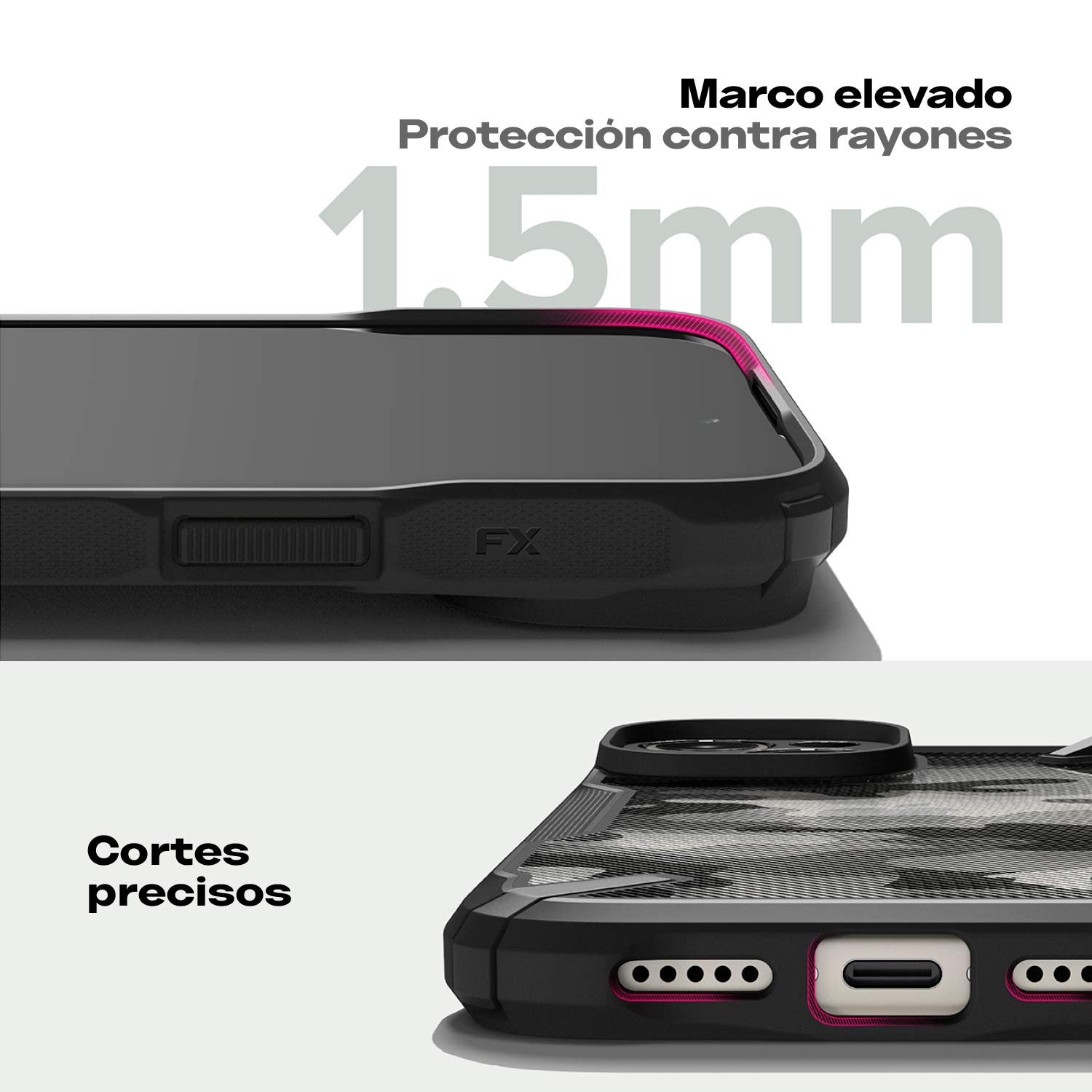 Case Ringke Fusion X Design iPhone 15 - Ringke - Funda1 - 3 - 6 / CRFXDIPH15 - CMBCKDastore