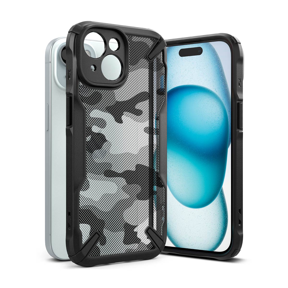 Case Ringke Fusion X Design iPhone 15 - Ringke - Funda1 - 3 - 6 / CRFXDIPH15 - CMBCKDastore