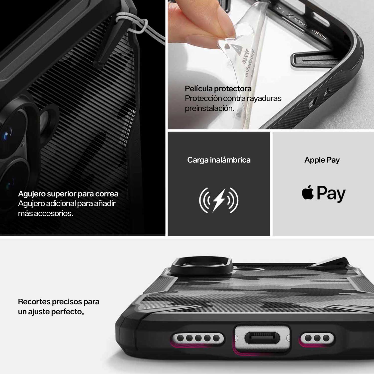 Case Ringke Fusion X Design iPhone 16 - Ringke - Funda2 - 4 - 4 / CRFXDIPH16 - CMBCKDastore