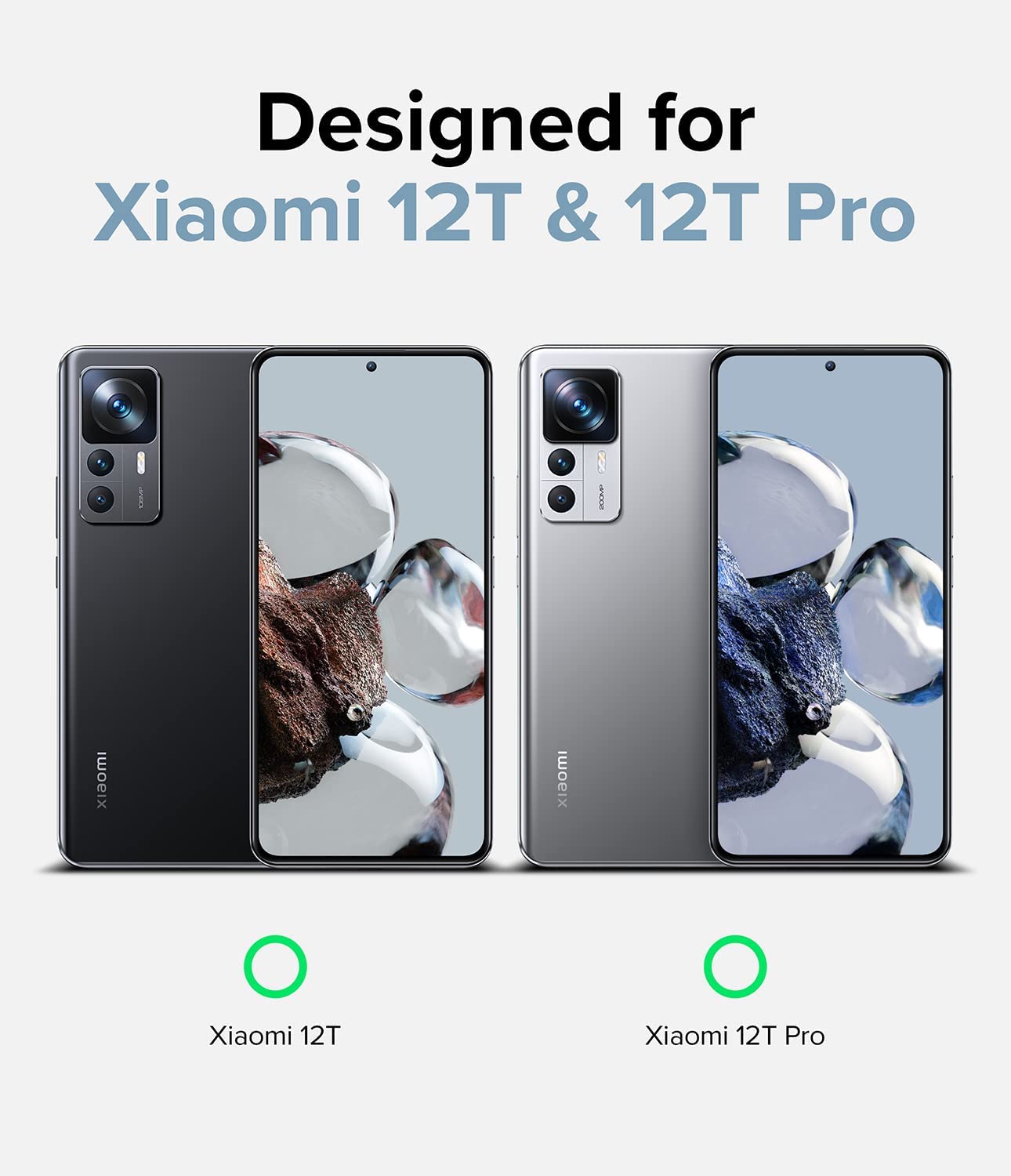 Case Ringke Fusion - X Design Xiaomi 12T / 12T Pro - Camo Black - Ringke - Funda/ CRFXDX12T - CBDastore