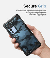 Case Ringke Fusion - X Design Xiaomi 12T / 12T Pro - Camo Black - Ringke - Funda/ CRFXDX12T - CBDastore