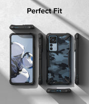 Case Ringke Fusion - X Design Xiaomi 12T / 12T Pro - Camo Black - Ringke - Funda/ CRFXDX12T - CBDastore