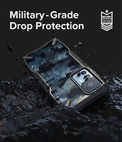 Case Ringke Fusion - X Design Xiaomi 12T / 12T Pro - Camo Black - Ringke - Funda/ CRFXDX12T - CBDastore
