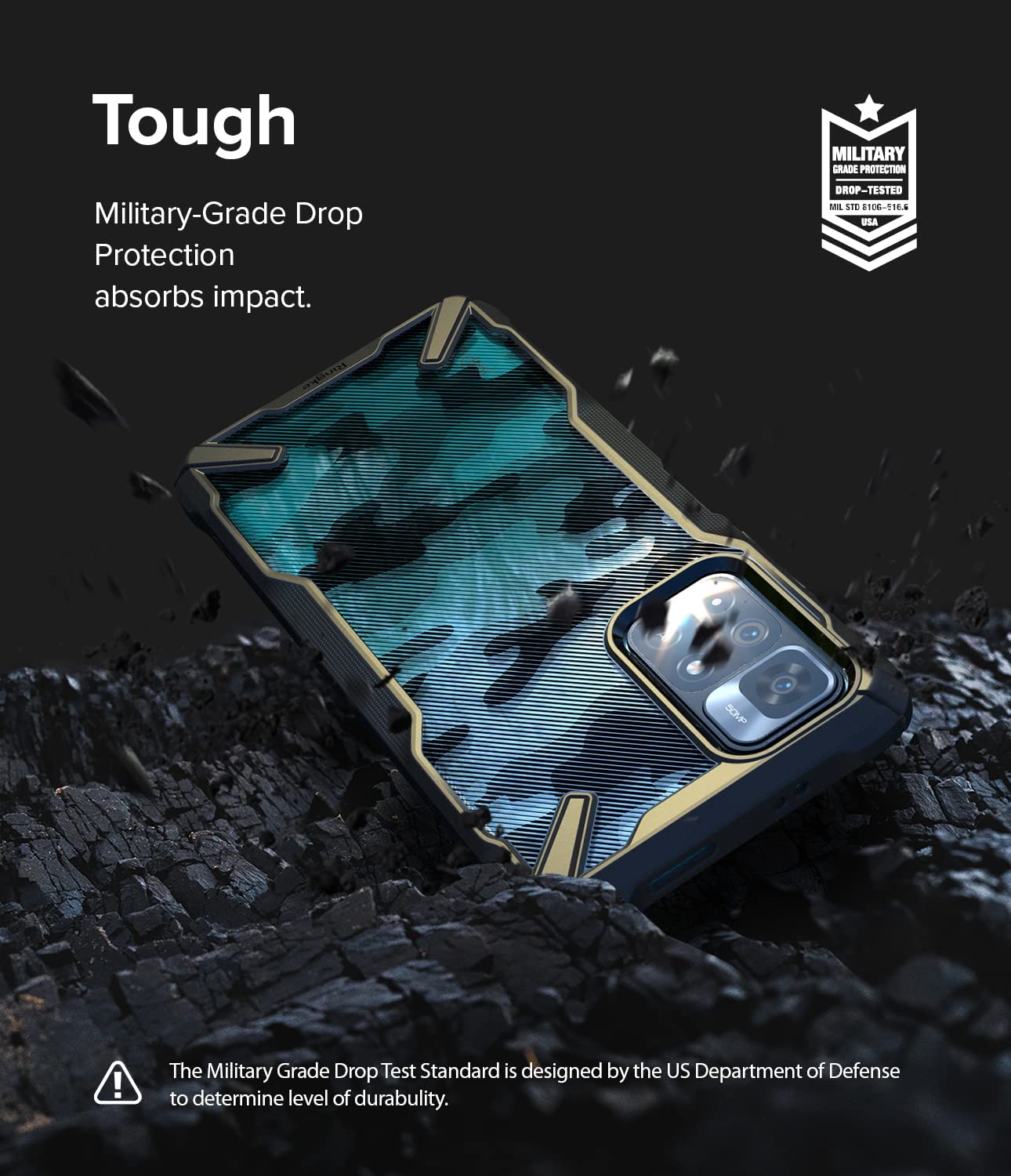 Case Ringke Fusion X Design Xiaomi Note 11T 5G / POCO M4 Pro 5G - Ringke - Funda/ CRFXXRN11T5 - CMDastore