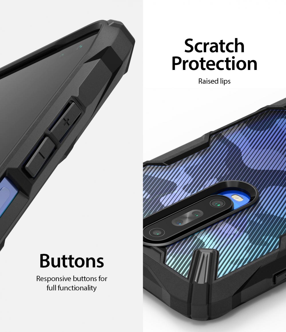 Case Ringke Fusion X Design Xiaomi Poco X2 / Redmi K30 - Ringke - Funda14 / FUXXIREPOX2 - CABLDastore