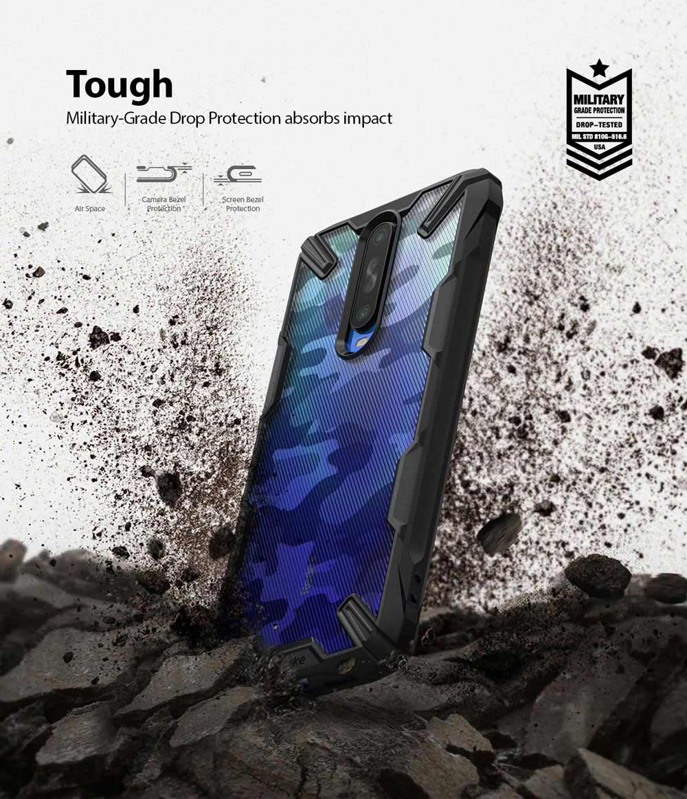 Case Ringke Fusion X Design Xiaomi Poco X2 / Redmi K30 - Ringke - Funda14 / FUXXIREPOX2 - CABLDastore