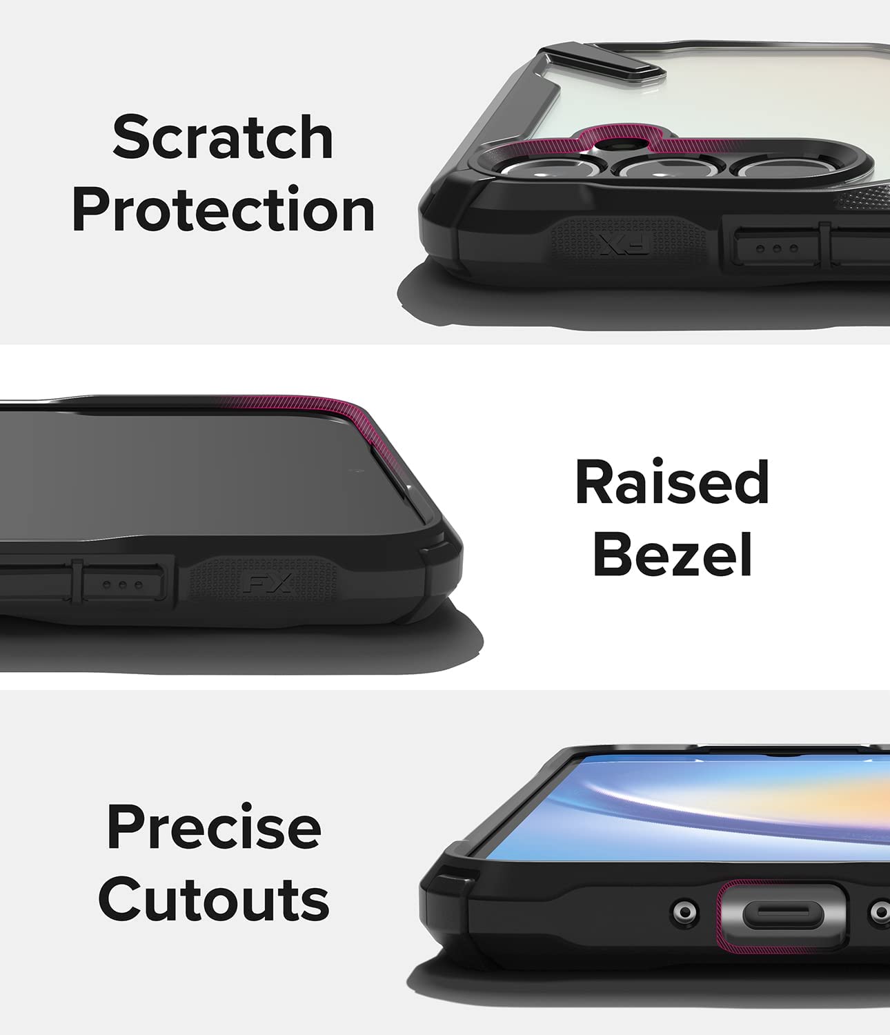 Case Ringke Fusion - X Galaxy A34 5G - Ringke - Funda11 / CRFXGA34 - BCKDastore