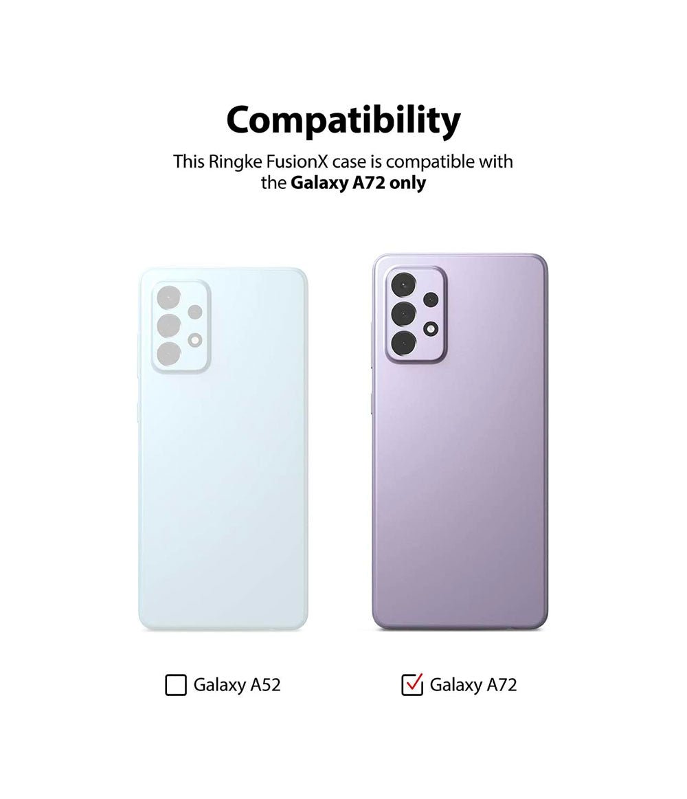 Case Ringke Fusion X Galaxy A72 - Ringke - Funda11 - 2 - 1 / CRFXGA72BDastore