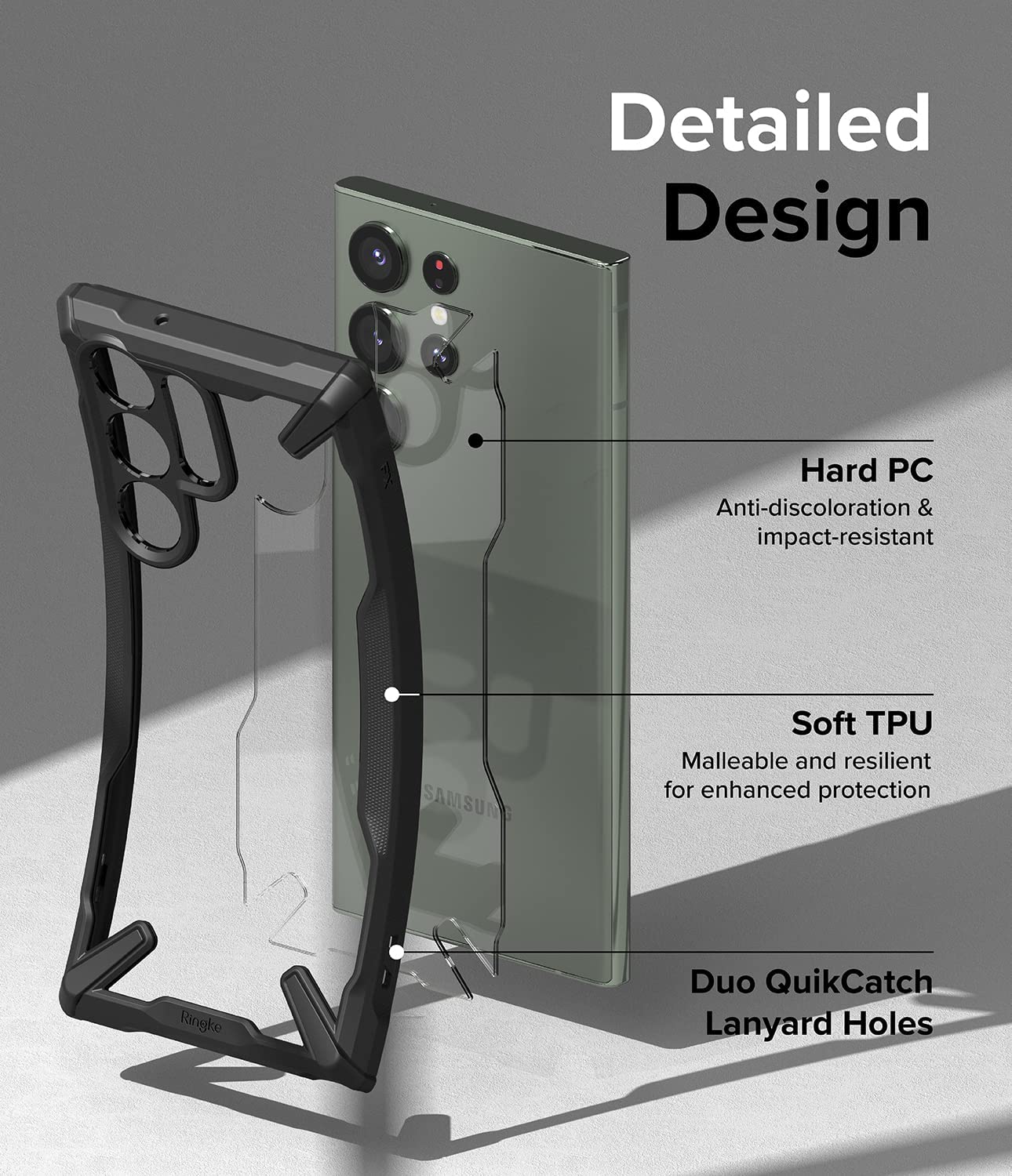 Case Ringke Fusion-X Galaxy S23 Ultra (OUTLET)