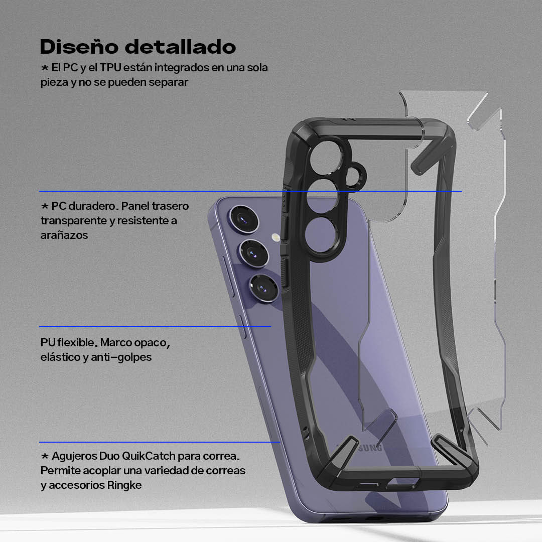 Case Ringke Fusion X Galaxy S24 - Ringke - Funda1 - 4 - 5 / CRFXGS24 - BCKDastore
