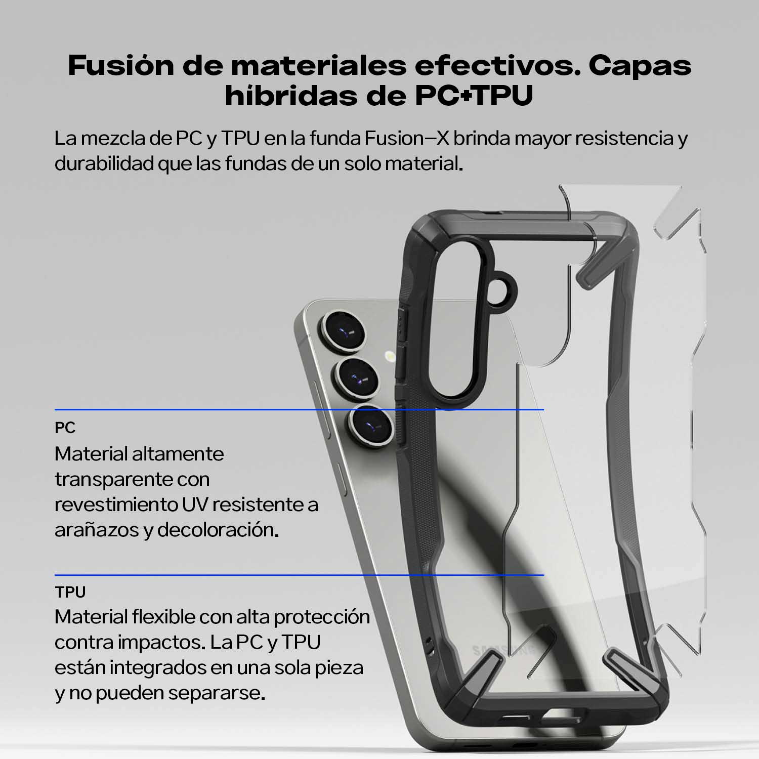 Case Ringke Fusion X Galaxy S25 Plus / S24 Plus - Ringke - Funda1 - 8 - 2 / CRFXGS25PDastore