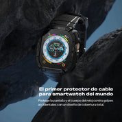 Case Ringke Fusion X Guard + Wire Apple Watch Ultra 2 / 1 - 49mm (Case + correa) - Ringke - Funda Apple Watch8 - 7 - 9 / CSRFXGWAWU - BCKDastore