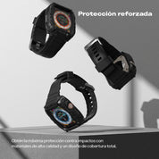 Case Ringke Fusion X Guard + Wire Apple Watch Ultra 2 / 1 - 49mm (Case + correa) - Ringke - Funda Apple Watch8 - 7 - 9 / CSRFXGWAWU - BCKDastore
