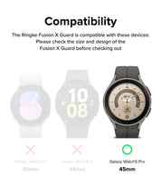 Case Ringke Fusion X Guard + Wire Galaxy Watch 5 Pro (45mm) Case + correa - Ringke - Funda Galaxy Watch/ CRFXGUGW5P - BCKRIDastore