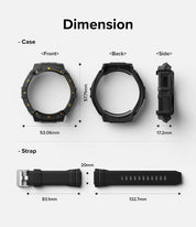 Case Ringke Fusion X Guard + Wire Galaxy Watch 5 Pro (45mm) Case + correa - Ringke - Funda Galaxy Watch5 - 4 - 6 / CRFXGUGW5P - BCKYIDastore