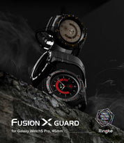 Case Ringke Fusion X Guard + Wire Galaxy Watch 5 Pro (45mm) Case + correa - Ringke - Funda Galaxy Watch5 - 5 - 2 / CRFXGUGW5P - WHBCKINDastore