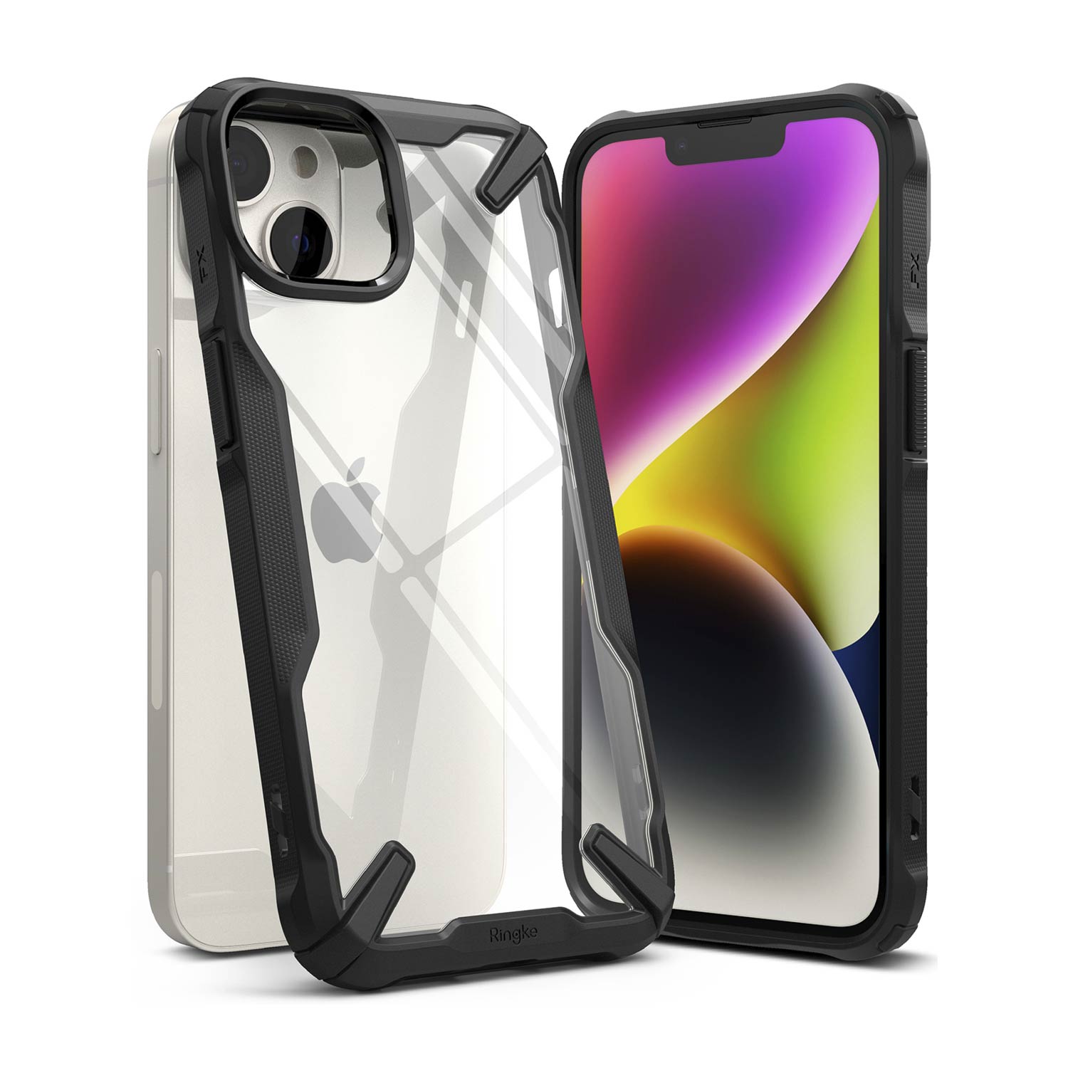 Case Ringke Fusion X iPhone 14 / iPhone 13 - Ringke - Funda1 - 3 - 1 / CRFXIPH14 - BLKDastore
