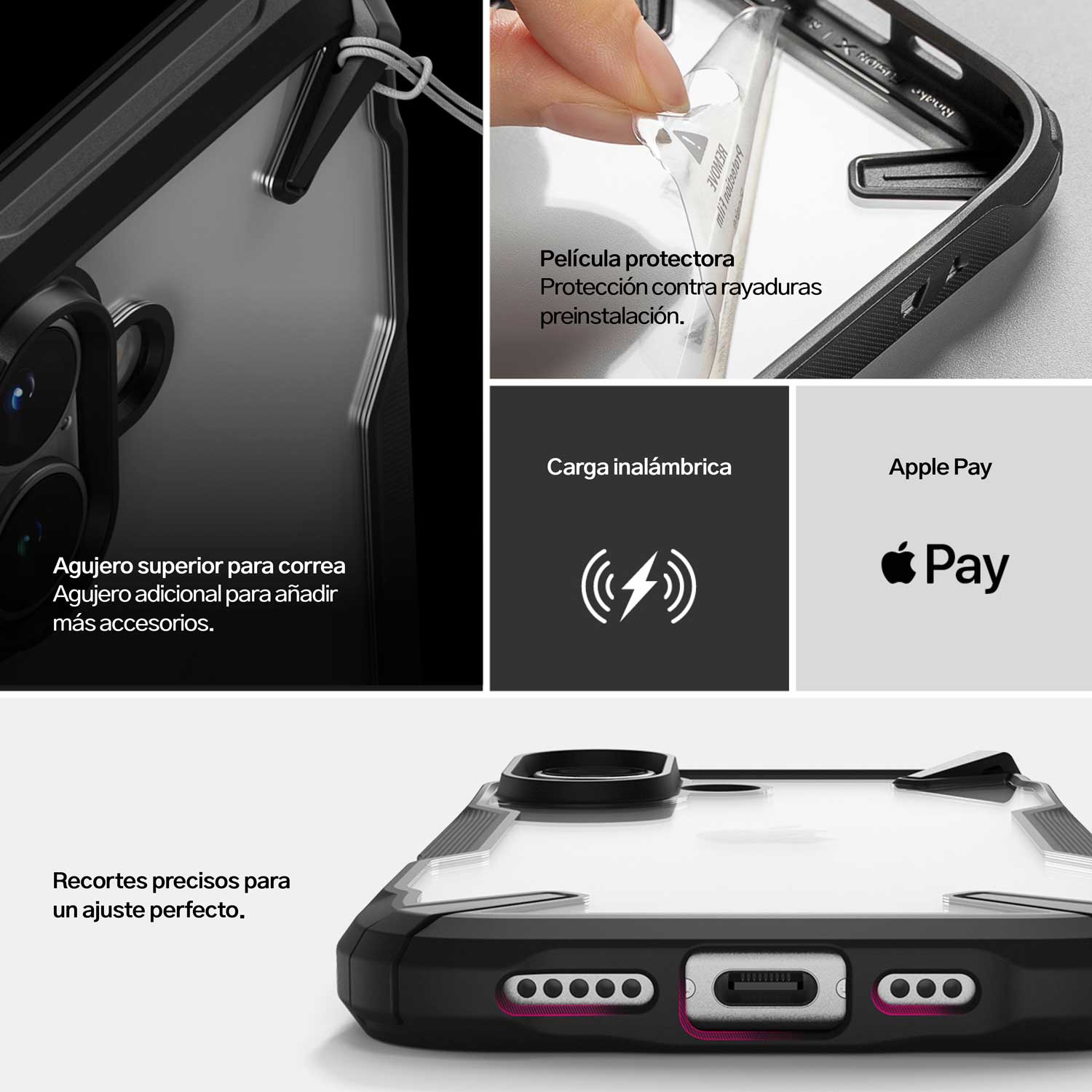 Case Ringke Fusion X iPhone 16 - Ringke - Funda2 - 4 - 2 / CRFXIPH16 - BCKDastore