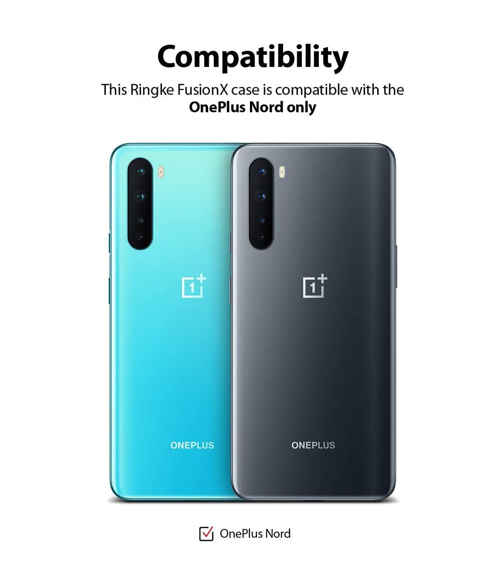 Case Ringke Fusion X Oneplus Nord - Ringke - Funda9 / CRFXOPNBDastore