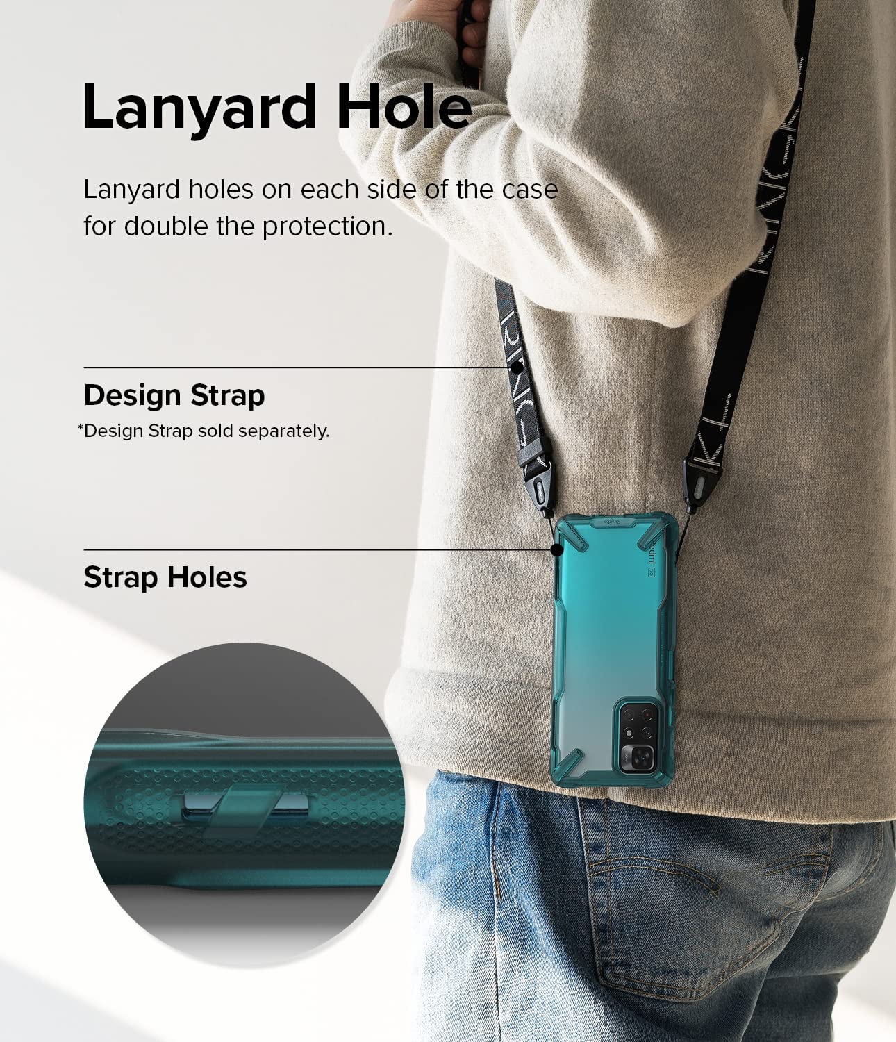 Case Ringke Fusion X Xiaomi Poco M4 Pro 5G / Note 11T 5G - Turquoise Green - Ringke - Funda10 / CRFXXRN11T5 - TGDastore