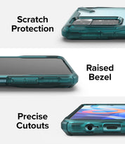 Case Ringke Fusion X Xiaomi Poco M4 Pro 5G / Note 11T 5G - Turquoise Green - Ringke - Funda10 / CRFXXRN11T5 - TGDastore