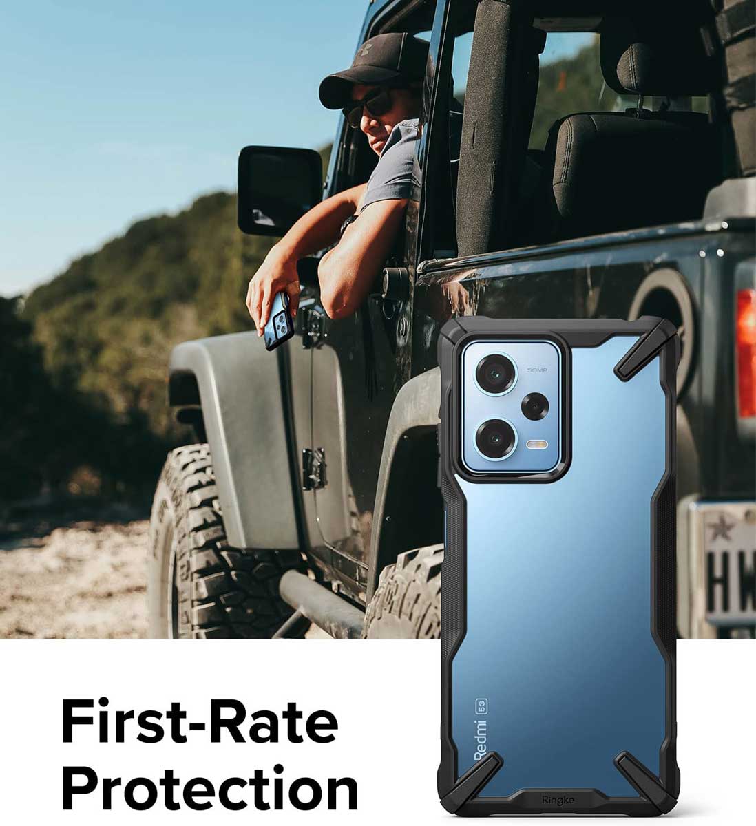 Case Ringke Fusion - X Xiaomi Redmi Note 12 Pro 5G / Poco X5 Pro 5G - Ringke - Funda11 / CRFXXRN12P - BCKDastore